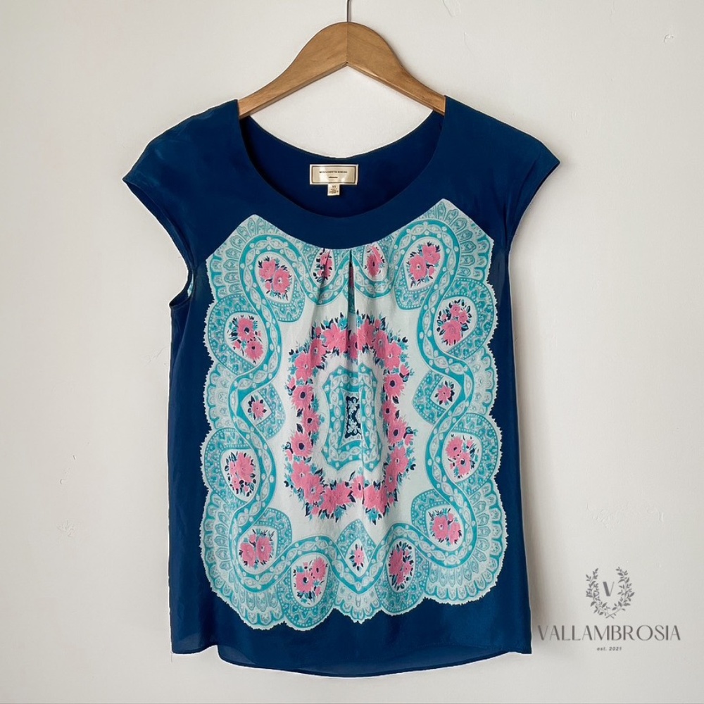 Anthropologie 100% Silk Blouse